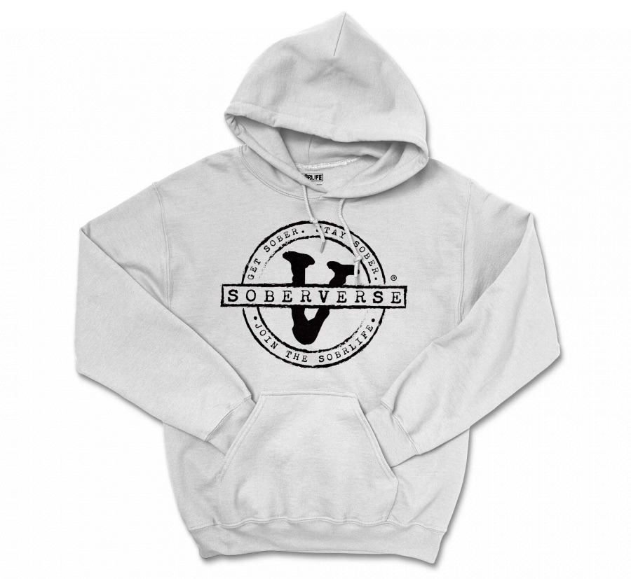 Soberverse sweatshirt: Get Sober. Stay Sober hoodies