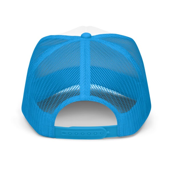 foam trucker hat blue white blue one size back 65d0f2f9b85bd