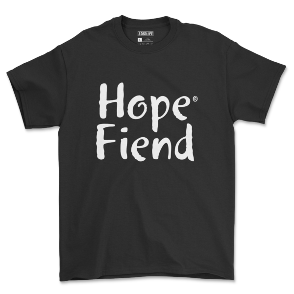 hope fiend 100 cotton black unisex t shirt