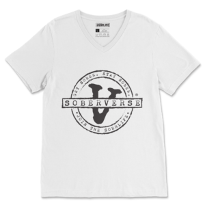 Soberverse t shirt for addiction recovery t shirts from SOBRLIFE