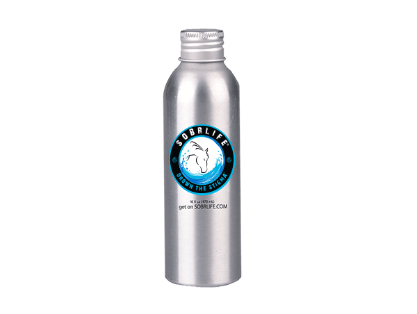 SOBRLIFE WATER SILVER BOTTLE