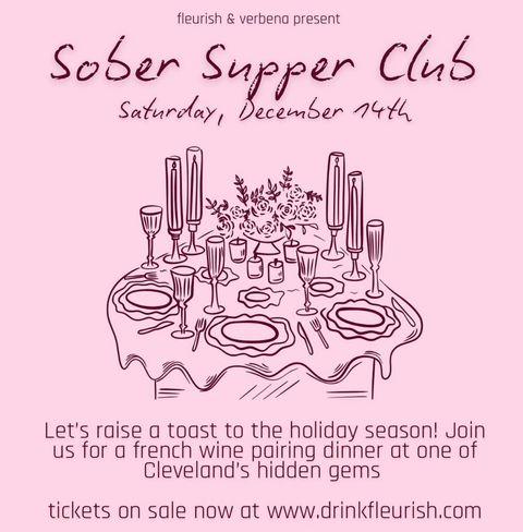 Sober in the City Holiday Flyer